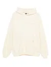 Represent Cotton Hoodie In Neutral