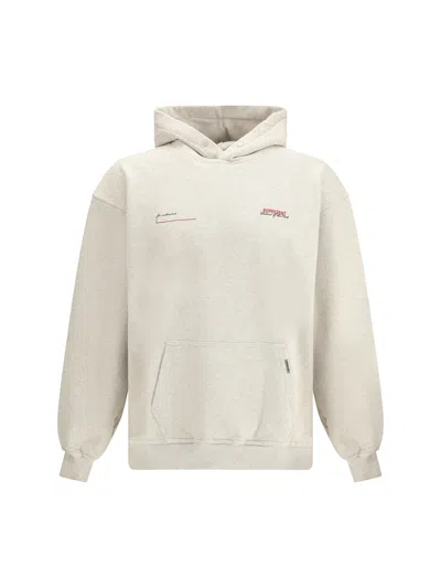 Represent Cotton Hoodie In Neutral