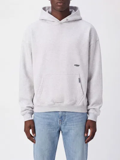 Represent Cotton Hoodie With Pouch Pocket In White