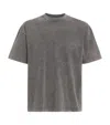 Represent Mens Initial Oversized Cotton T-shirt Vintage Grey Xxl In Gray