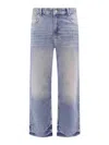REPRESENT COTTON JEANS WITH WASHED OUT EFFECT