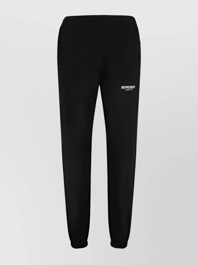 REPRESENT COTTON JOGGER TROUSERS ELASTIC CUFFS