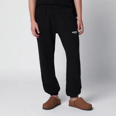 Represent Cotton Jogging Trousers In Black