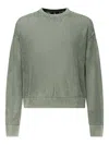 Represent Open Gauge Knit Sweater In Green