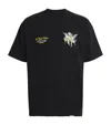 Represent Legacy Cherubs Cotton Graphic T-shirt In Black