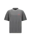 Represent Cotton Logo T-shirt In Gray