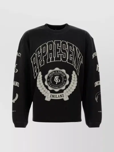 REPRESENT COTTON LONG SLEEVE GRAPHIC T-SHIRT