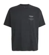 Represent Revere Manor Graphic Printed T-shirt In Black