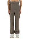 Represent Tech Cargo Pants Featuring Ankle Zippers In Multi