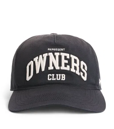 Represent Cotton Owners Club Baseball Cap In Black