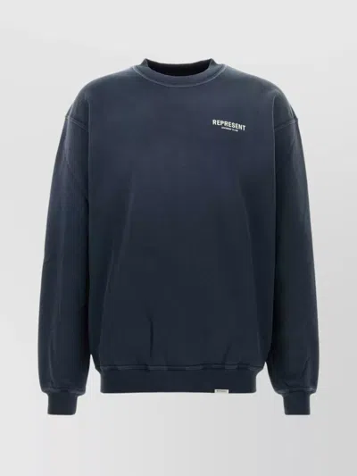 Represent Cotton Owners Club Sweatshirt In Blue