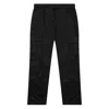Represent Cargo Trousers Featuring Multiple Pockets In Black