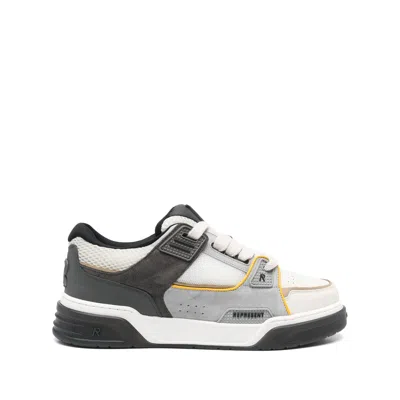 Represent Cotton Polyester Sneakers In Multicolor