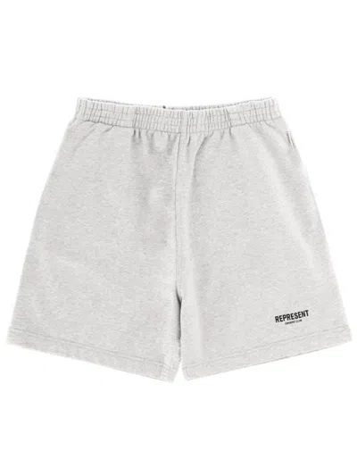 Represent Cotton Shorts In Neutral