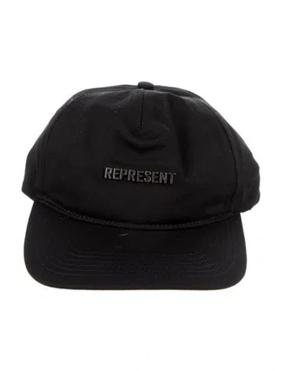 Pre-owned Represent Cotton Snapback In Black