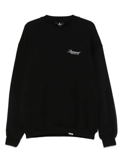 Represent Cotton Sweatshirt In Black