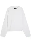 Represent Cotton Sweatshirt In White