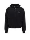 Represent Owners Club Zip Up Sweatshirt In Black
