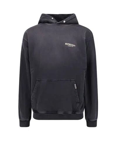 Represent Cotton Sweatshirt In Blue