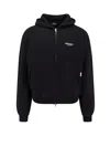 Represent Owners Club Zip Up Sweatshirt In Black