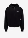 Represent Owners Club Zip Up Sweatshirt In Black