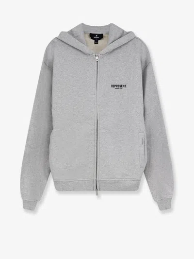 Represent Cotton Sweatshirt In Gray