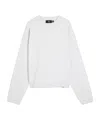 Represent Cotton Sweatshirt In White