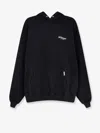 Represent Black Hoodie With Logo Lettering Detail On The Front And Maxi Logo Print On The Rear In Cotton Man In Black