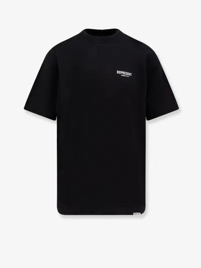 Represent Cotton Crew-neck T-shirt In Black