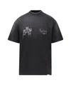 Represent Graphic Print Crewneck Short Sleeve T-shirt In Black