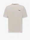 Represent Owners Club Logo Cotton T-shirt In Neutral
