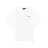 Represent White Crewneck T-shirt With With Front And Back Owners Club Print In Cotton Man
