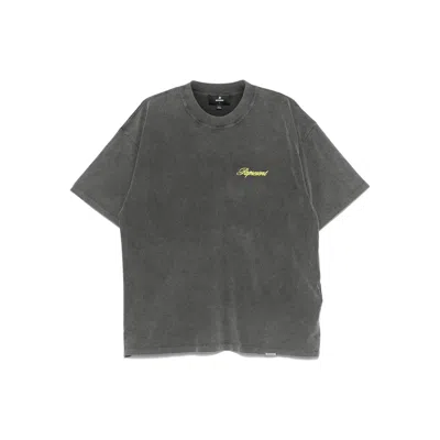 Represent Cotton T Shirts In Gray