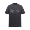 Represent Hand Drawn Thoroughbred T-shirt In Black