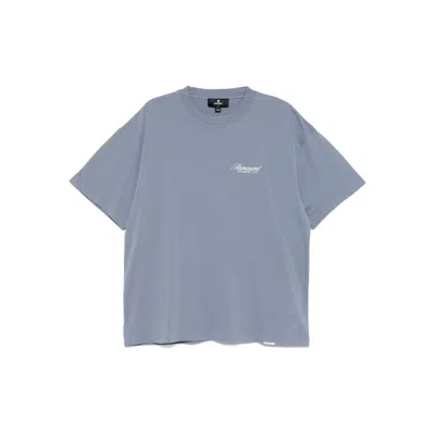 Represent Cotton T Shirts In Blue