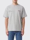 Represent T-shirt Men Color Yellow Cream In Black