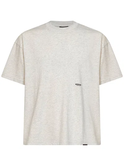 Represent Micro Owners Club T-shirt In Metallic
