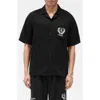 Represent Tencel Shirt Embroidered Graphic In Black