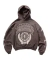 Represent Crest Graphic Hoodie In Black