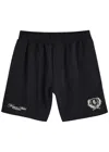 Represent Crest Shorts In Black