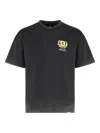 Represent Cotton Crew-neck T-shirt In Black