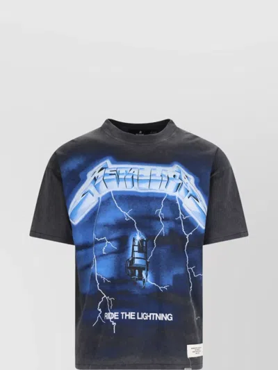 REPRESENT CREW NECK GRAPHIC PRINT SHORT SLEEVES