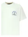 Represent Oversized Crew Neck T-shirt With Bold Print In Green