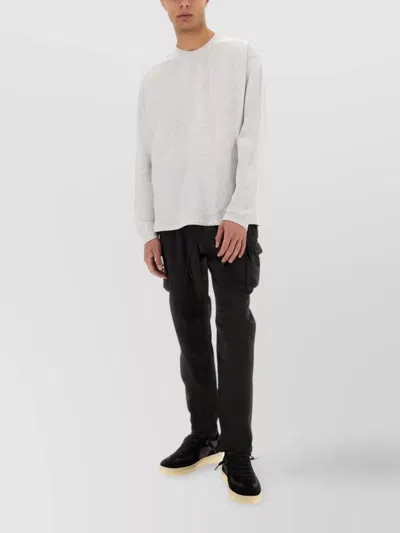 Represent Crew Neck Long Sleeve "initial" T-shirt