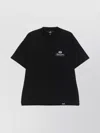 Represent Crew Neck Short Sleeve Graphic T-shirt In Black