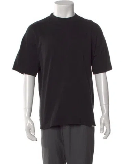 Pre-owned Represent Crew Neck Short Sleeve T-shirt In Black