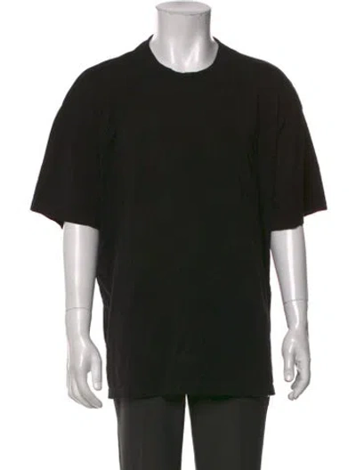 Pre-owned Represent Crew Neck Short Sleeve T-shirt In Black