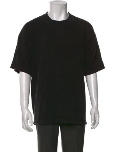 Pre-owned Represent Crew Neck Short Sleeve T-shirt In Black