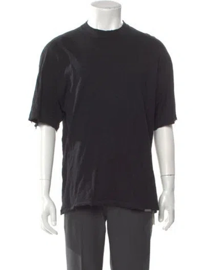 Pre-owned Represent Crew Neck Short Sleeve T-shirt In Gray