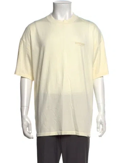 Pre-owned Represent Crew Neck Short Sleeve T-shirt W/ Tags In Neutrals